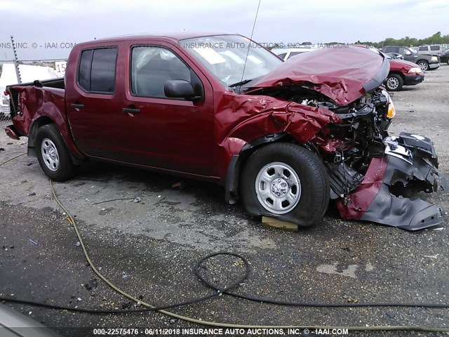 1N6DD0ER6JN709689 - 2018 NISSAN FRONTIER S/SV/SL/PRO-4X RED photo 1