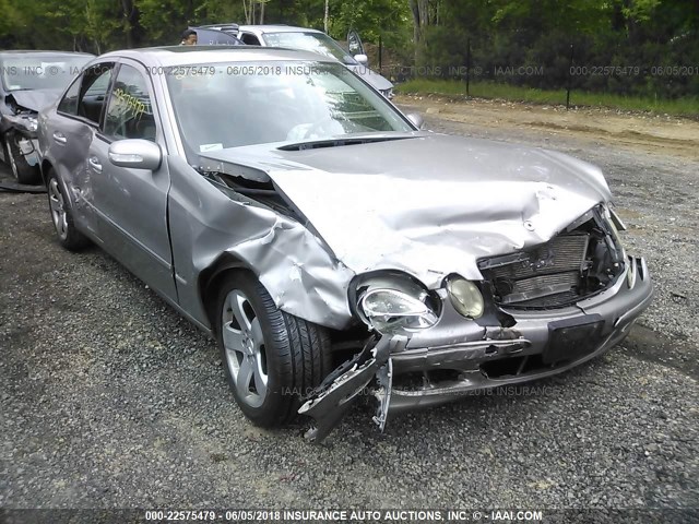 WDBUF70J26A823886 - 2006 MERCEDES-BENZ E 500 SILVER photo 6