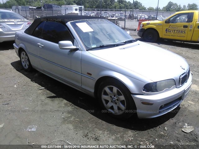 WBABR3340YEA82292 - 2000 BMW 323 CI SILVER photo 1