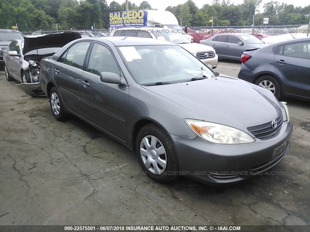4T1BE32K94U814328 - 2004 TOYOTA CAMRY LE/XLE/SE ნაცრისფერი ფოტო 1