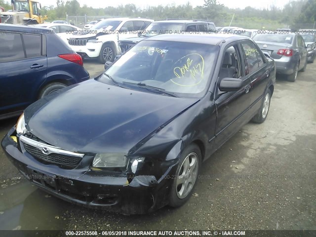 JM1BJ2218Y0279345 - 2000 MAZDA PROTEGE ES 黑色 照片 2