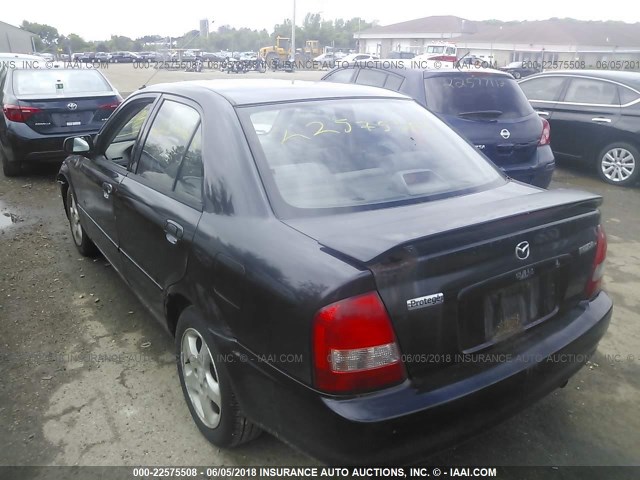 JM1BJ2218Y0279345 - 2000 MAZDA PROTEGE ES 黑色 照片 3