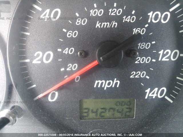 JM1BJ2218Y0279345 - 2000 MAZDA PROTEGE ES 黑色 照片 7