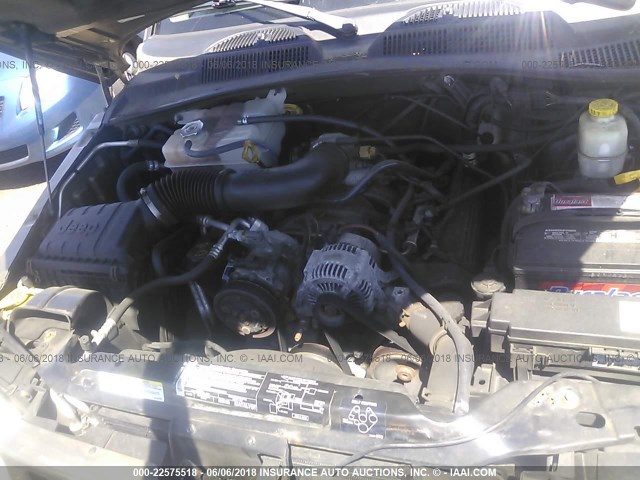 1J4GL48K14W261377 - 2004 JEEP LIBERTY SPORT GOLD photo 10