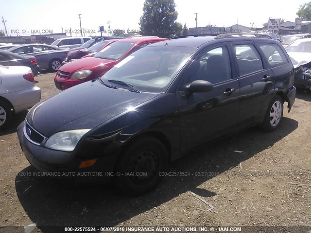 1FAFP36N06W108088 - 2006 FORD FOCUS ZXW BLACK photo 2