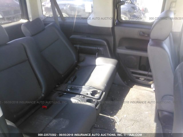 5J6YH27514L019275 - 2004 HONDA ELEMENT EX BLACK photo 8