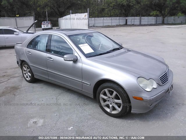 WDBRF64J04F465522 - 2004 MERCEDES-BENZ C 320 TAN photo 1