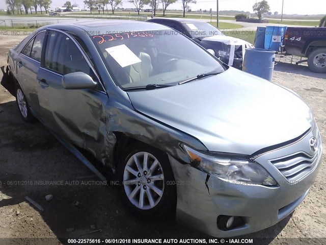 4T4BF3EK3BR135487 - 2011 TOYOTA CAMRY SE/LE/XLE მწვანე ფოტო 6
