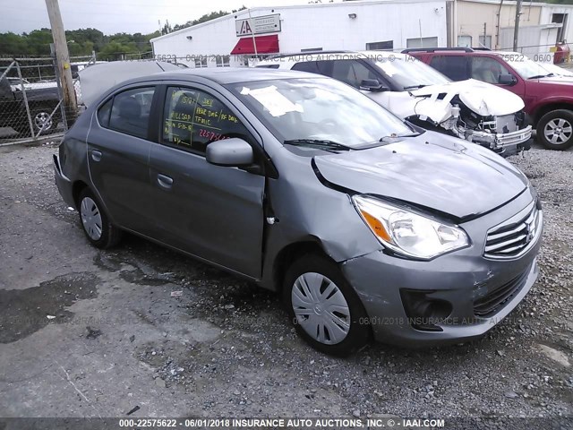 ML32F3FJ9JHF04726 - 2018 MITSUBISHI MIRAGE G4 ES Сұр фото 1