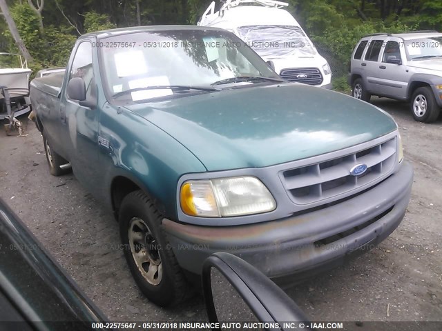 1FTFF27MXVKD58831 - 1997 FORD F250 GREEN photo 1