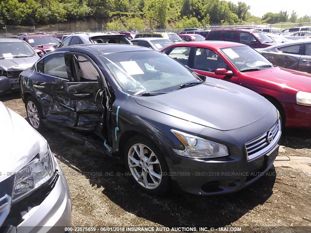 1N4AA5AP1CC832918 - 2012 NISSAN MAXIMA S/SV GRAY photo 1