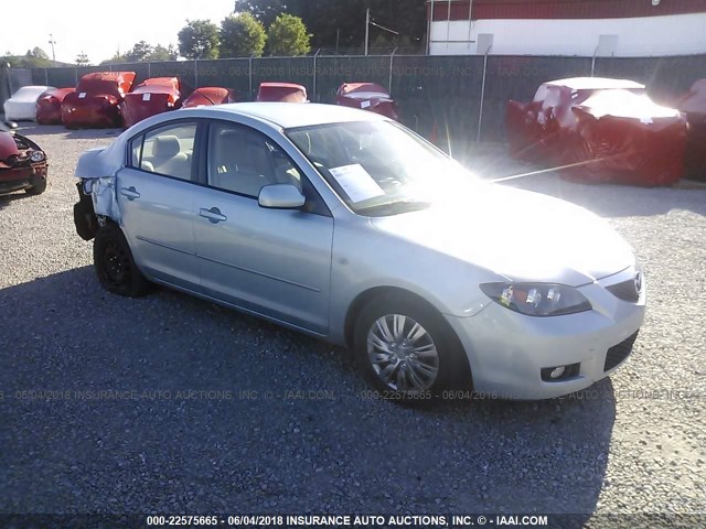 JM1BK32FX81775269 - 2008 MAZDA 3 I Light Blue photo 1