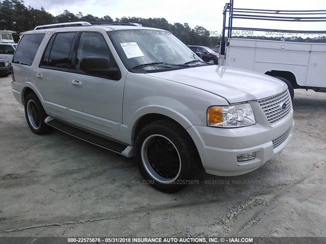 1FMPU19556LA28886 - 2006 FORD EXPEDITION LIMITED CREAM photo 1