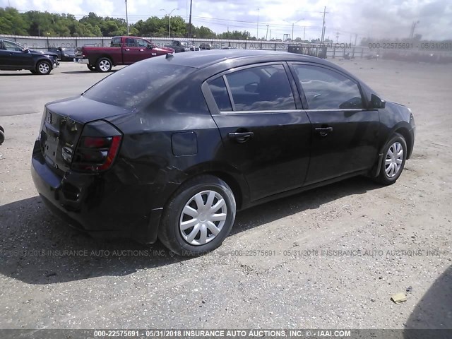 3N1AB61E78L701910 - 2008 NISSAN SENTRA 2.0/2.0S/2.0SL BLACK photo 4