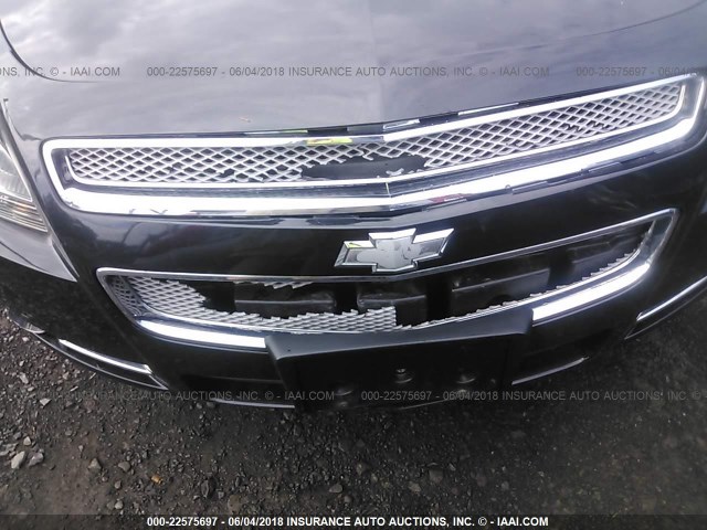 1G1ZE5E08AF142618 - 2010 CHEVROLET MALIBU LTZ BLACK photo 6