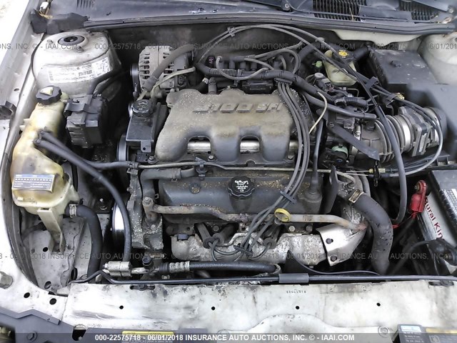 1G1NE52J63M565420 - 2003 CHEVROLET MALIBU LS 银色 照片 10