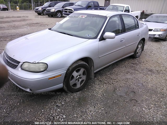 1G1NE52J63M565420 - 2003 CHEVROLET MALIBU LS 银色 照片 2