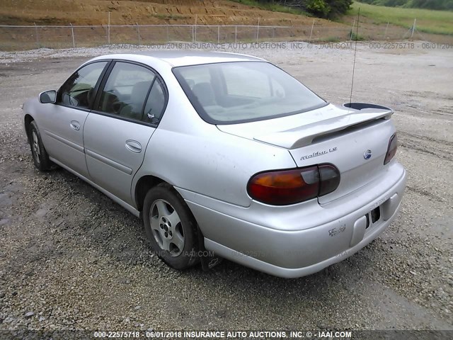 1G1NE52J63M565420 - 2003 CHEVROLET MALIBU LS 银色 照片 3