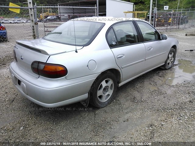 1G1NE52J63M565420 - 2003 CHEVROLET MALIBU LS 银色 照片 4