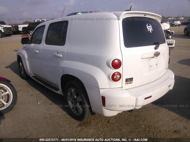 3GNCA23D48S709448 - 2008 CHEVROLET HHR LT WHITE photo 3