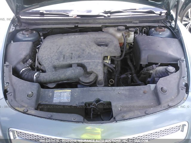 1G1ZK57B69F178892 - 2009 CHEVROLET MALIBU LTZ TEAL photo 10