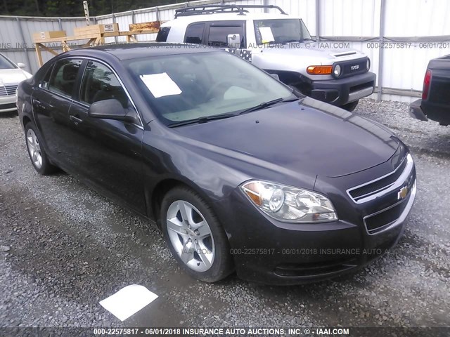 1G1ZA5EU4BF343643 - 2011 CHEVROLET MALIBU LS 灰色 照片 1