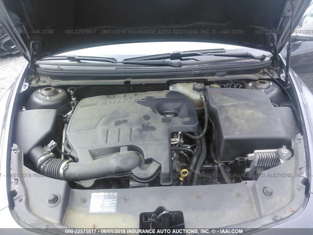 1G1ZA5EU4BF343643 - 2011 CHEVROLET MALIBU LS 灰色 照片 10