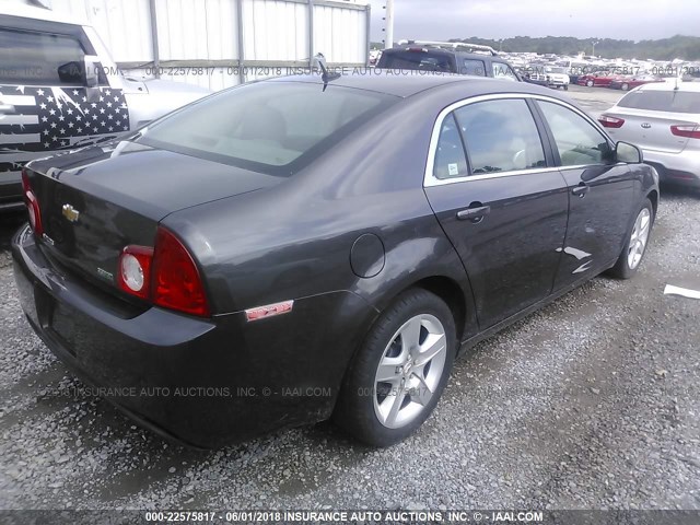 1G1ZA5EU4BF343643 - 2011 CHEVROLET MALIBU LS 灰色 照片 4