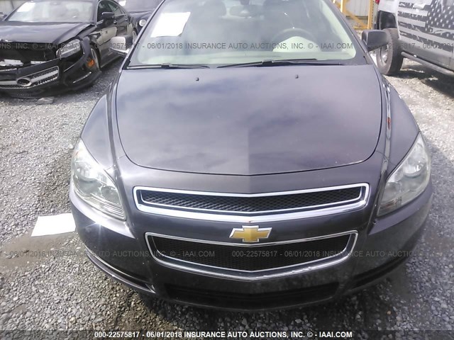1G1ZA5EU4BF343643 - 2011 CHEVROLET MALIBU LS 灰色 照片 6