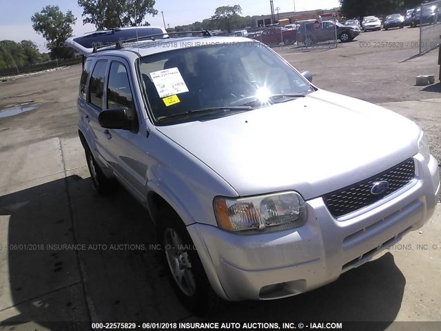 1FMCU94104KB39933 - 2004 FORD ESCAPE LIMITED SILVER photo 1