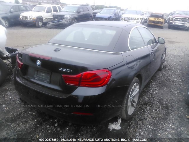 WBA4Z3C5XJEC48082 - 2018 BMW 430XI BLACK photo 4