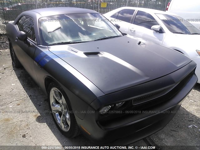 2C3CDYBT9CH121511 - 2012 DODGE CHALLENGER R/T BLACK photo 6