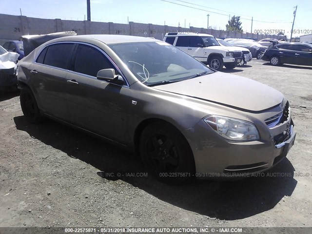 1G1ZH57B88F236868 - 2008 CHEVROLET MALIBU 1LT 金色 照片 1