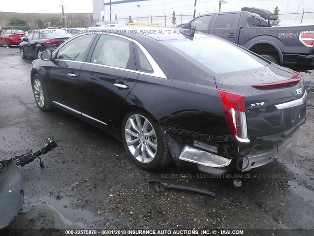 2G61M5S35H9199788 - 2017 CADILLAC XTS LUXURY BLACK photo 3