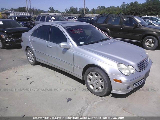 WDBRF92H06F782804 - 2006 MERCEDES-BENZ C GENERATION 2006 280 4MATIC SILVER photo 6