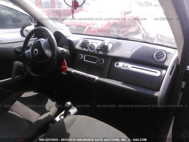 WMEEJ3BA3EK738866 - 2014 SMART FORTWO PURE/PASSION WHITE photo 5