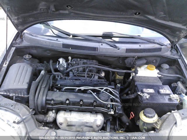 KL1TJ62694B272319 - 2004 CHEVROLET AVEO LS 黑色 照片 10