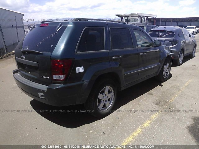 1J4HR48N95C585564 - 2005 JEEP GRAND CHEROKEE LAREDO/COLUMBIA/FREEDOM 绿色 照片 4