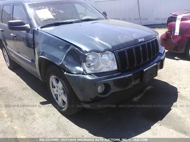 1J4HR48N95C585564 - 2005 JEEP GRAND CHEROKEE LAREDO/COLUMBIA/FREEDOM GREEN photo 6