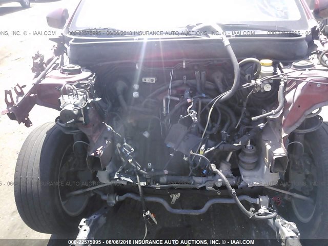 4S4BRCKC8C3256523 - 2012 SUBARU OUTBACK 2.5I LIMITED RED photo 10