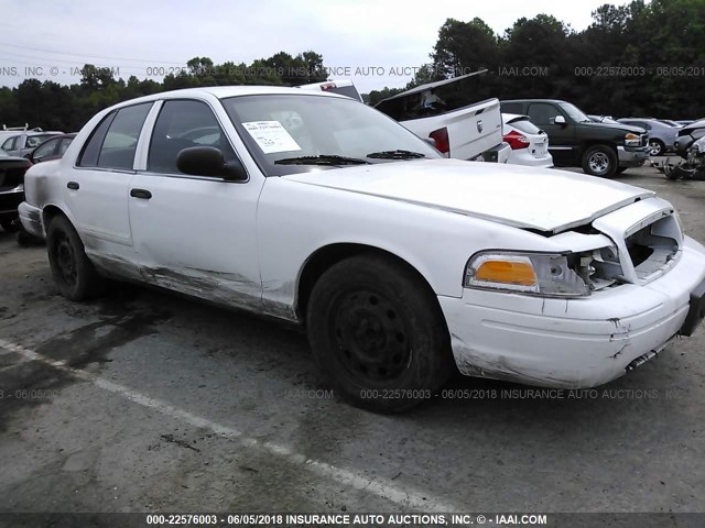 2FAHP71V19X100520 - 2009 FORD CROWN VICTORIA POLICE INTERCEPTOR WHITE photo 1