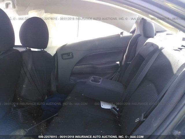 ML32F3FJ3HHF17269 - 2017 MITSUBISHI MIRAGE G4 ES შავი ფოტო 8