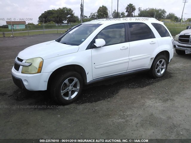 2CNDL63F376005928 - 2007 CHEVROLET EQUINOX LT WHITE photo 2