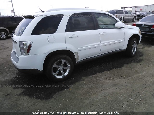 2CNDL63F376005928 - 2007 CHEVROLET EQUINOX LT WHITE photo 4