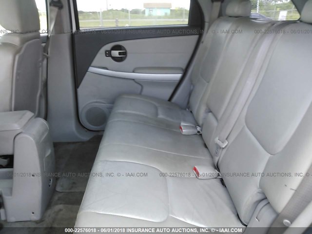 2CNDL63F376005928 - 2007 CHEVROLET EQUINOX LT WHITE photo 8