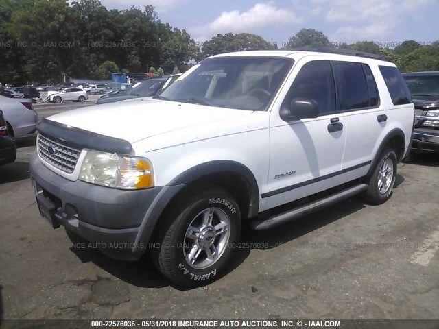 1FMZU62K44UB92448 - 2004 FORD EXPLORER XLS/XLS SPORT WHITE photo 2