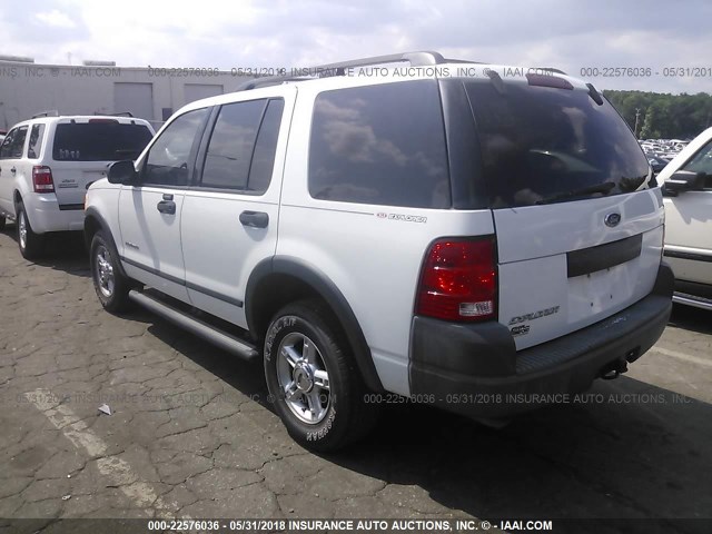 1FMZU62K44UB92448 - 2004 FORD EXPLORER XLS/XLS SPORT WHITE photo 3