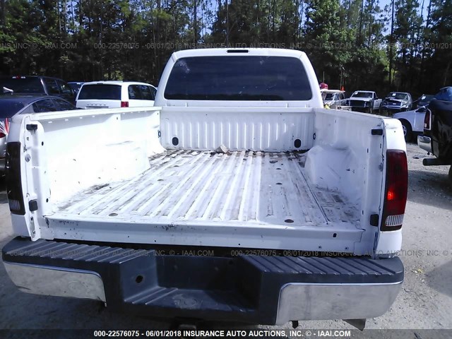 1FTWW31R78EB03857 - 2008 FORD F350 SRW SUPER DUTY WHITE photo 7