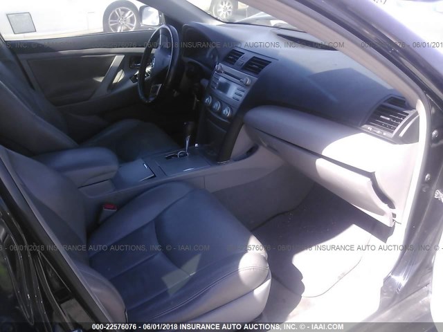 4T1BE46K57U720791 - 2007 TOYOTA CAMRY NEW GENERAT CE/LE/XLE/SE BLACK photo 5