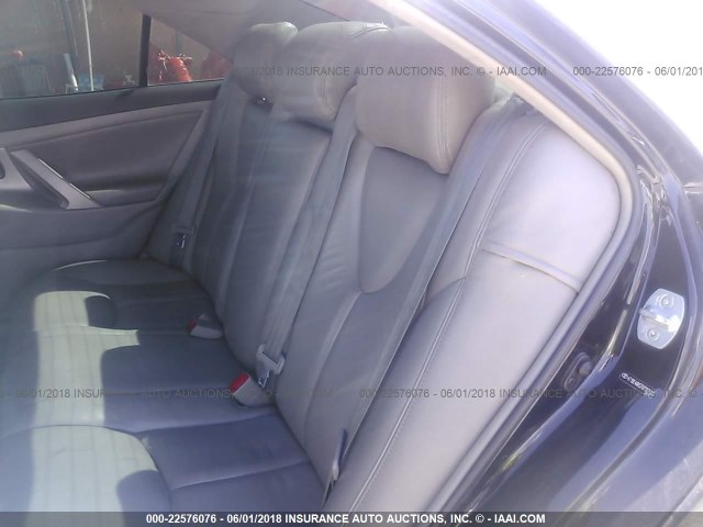 4T1BE46K57U720791 - 2007 TOYOTA CAMRY NEW GENERAT CE/LE/XLE/SE BLACK photo 8